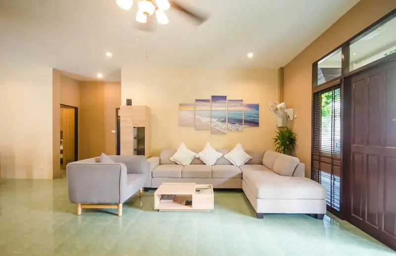 Living room sectional sofa